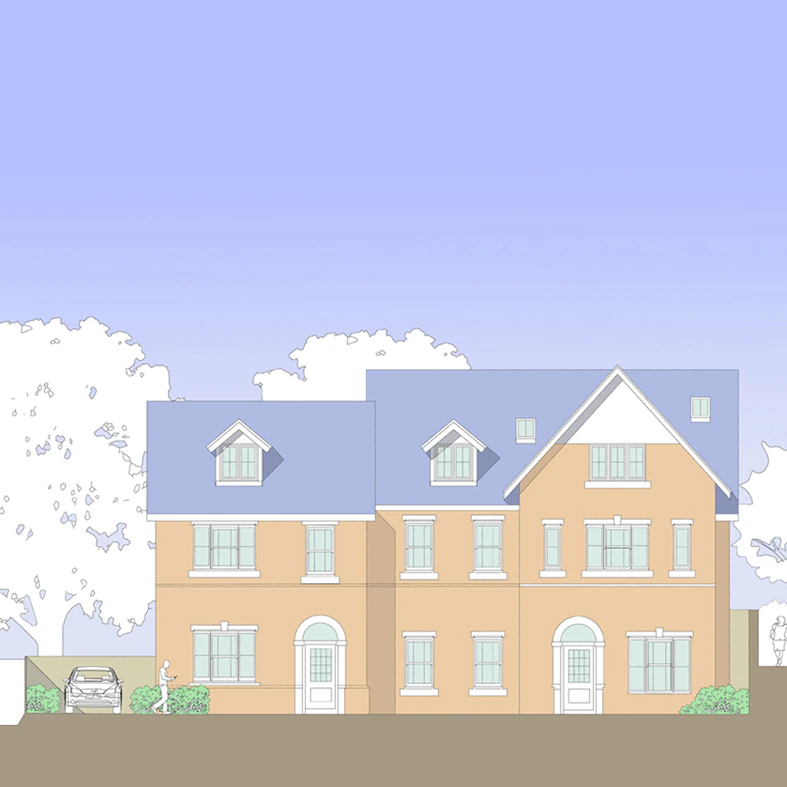 Damers Road Flats — Residential project in UK by W&M Architects