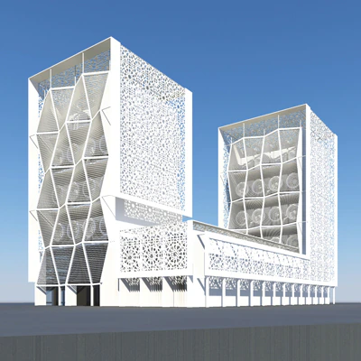 Cooling Plant – Middle East — Industrial project in Middle East by W&M Architects