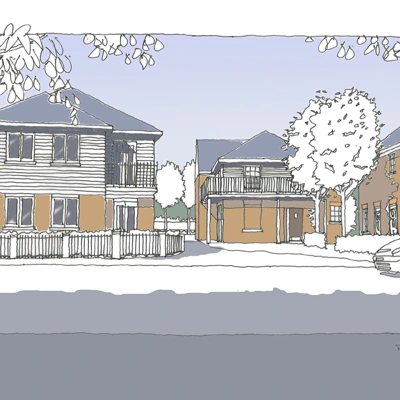 Housing Development – Blandford Forum — Masterplanning project in UK by W&M Architects