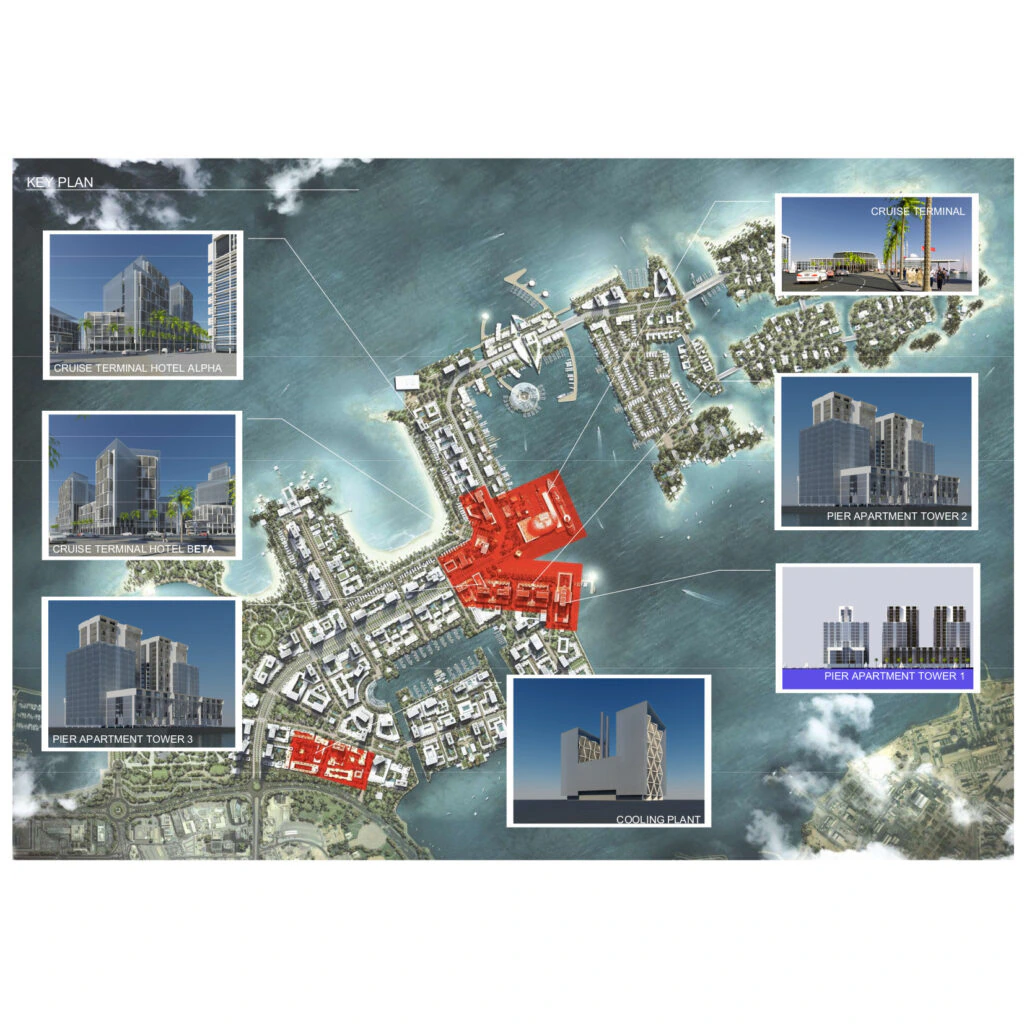 Marina Development, Doha, Middle East — Residential project in Qatar by W&M Architects