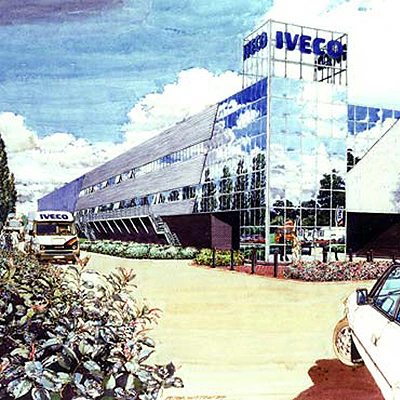 Iveco – Belgium — Industrial project in Belgium by W&M Architects